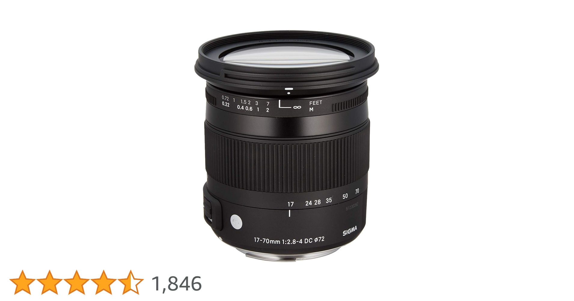 SIGMA CONTEMPORARY 17-70MM F2.8-4 DC MACRO OS HSM LENS - NIKON