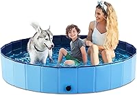 Vista 13 de Jasonwell Piscina Plegable para Baño de Perros y Mascotas, Piscina Colapsible para Perros y Mascotas, Tina de Baño, Piscina Infantil, Piscina