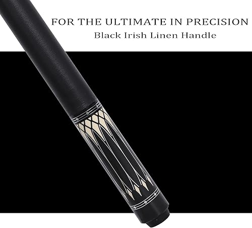 Miniatura 3 de CUEELF Billairds taco de billar, palo de billar de 58 pulgadas, palo de billar de arce, palos de mesa de billar de 19.5 oz20 onzas