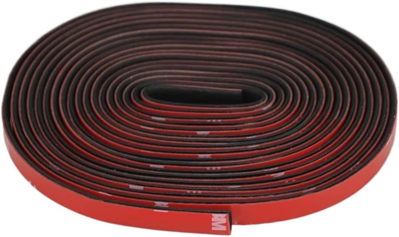 Car Window Sealant Rubber Sunroof Triangular Window Sealed Strips Seal Trim for Auto Vehicle Front Rear Windshield 3M(2 Meter)