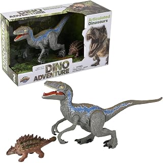 Rhode Island Novelty 9" Articulated Velociraptor Figurine