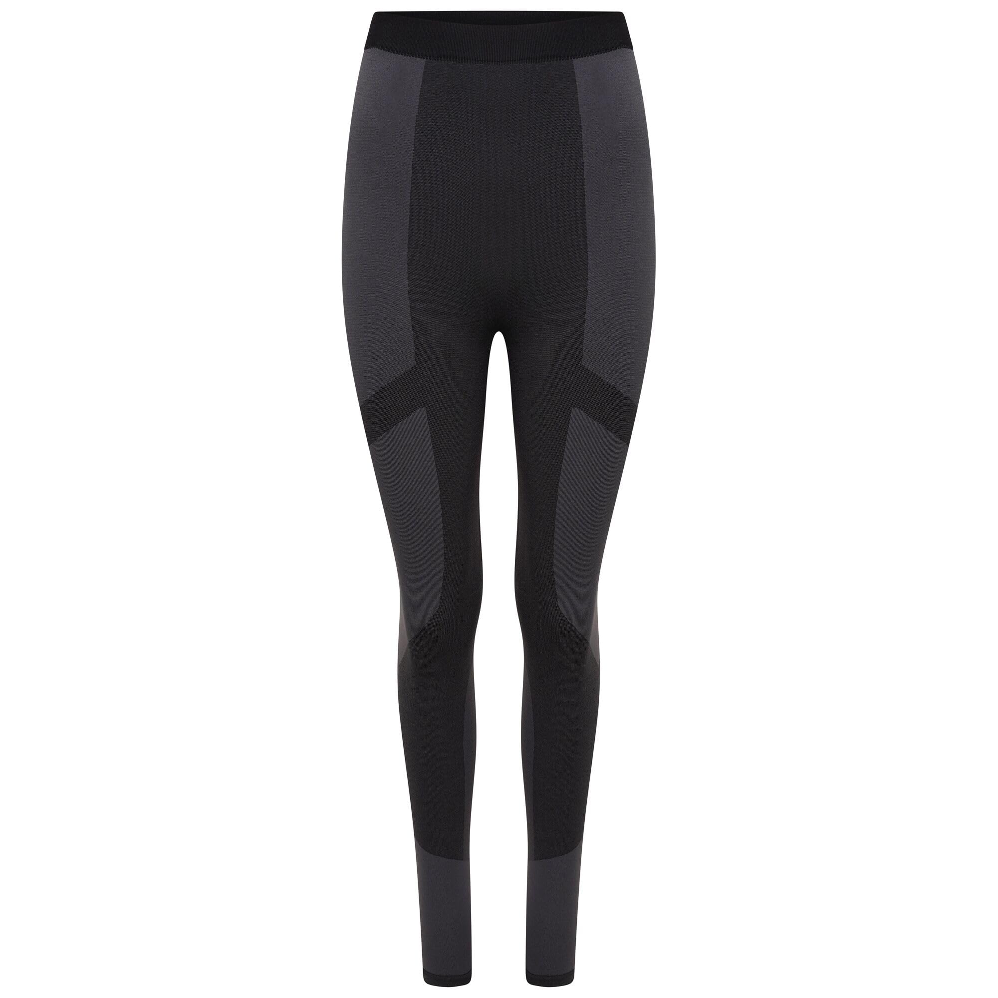 Dare2B Womens in The Zone III Baselayer Leggings with SeamSmart Technology, Perfect for Wintersports & Outdoors Black
