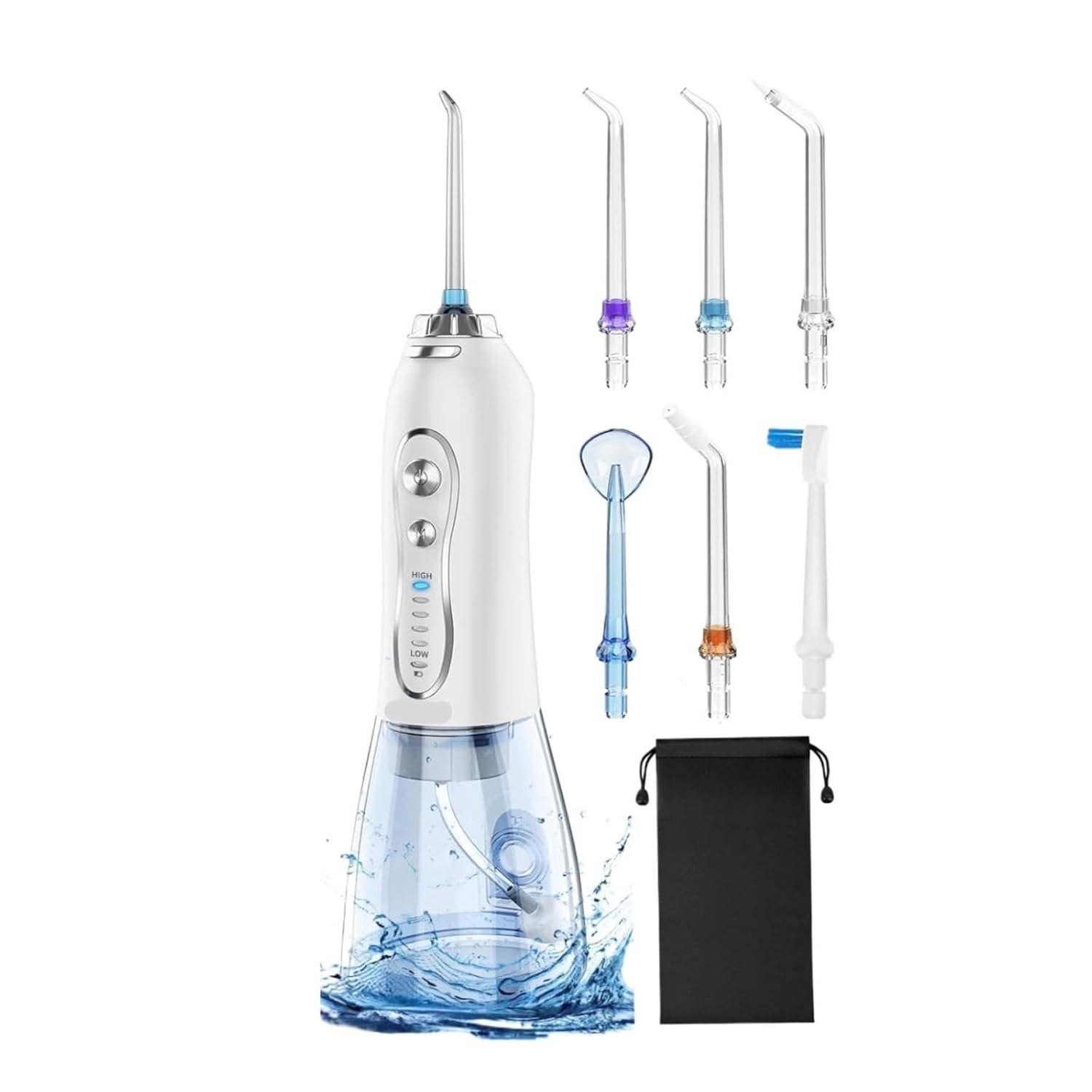 Portable Water Flosser For Teeth Braces Home And Travel 5 Modes Waterproof