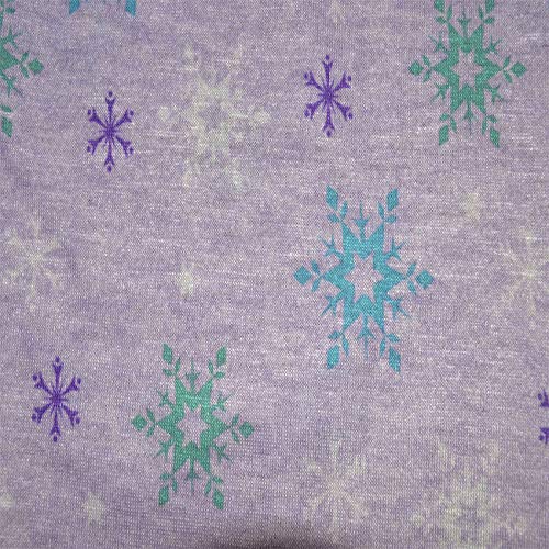 AME Sleepwear Girls Disney Frozen Princesses Elsa and Anna Be Fearless Toddler Pajama (2T) Purple2