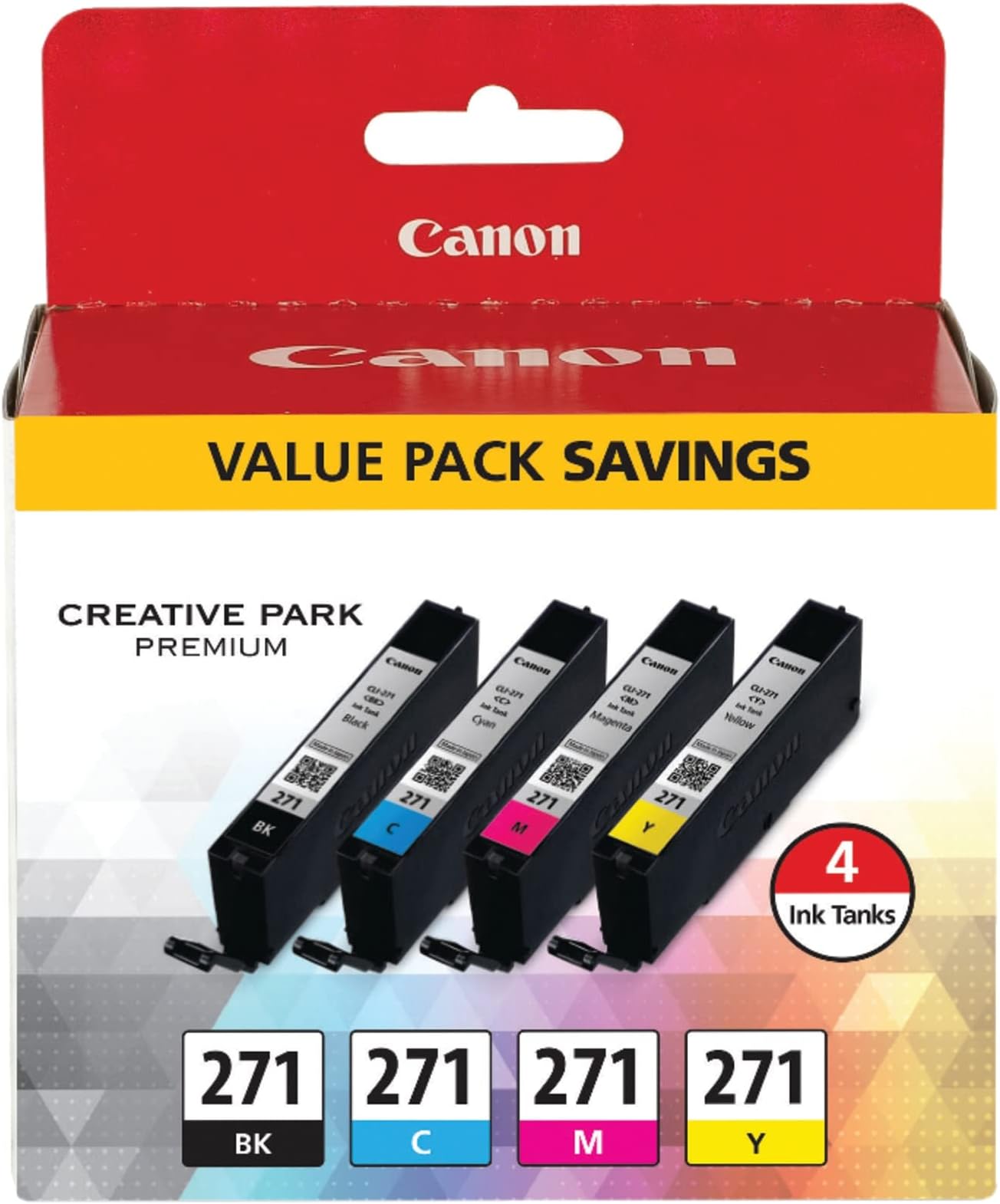 6PK PGI270 CLI271 PGI-270BK C LI-271 Compatible Ink Cartridge For Canon PIXMA MG - Foto 7
