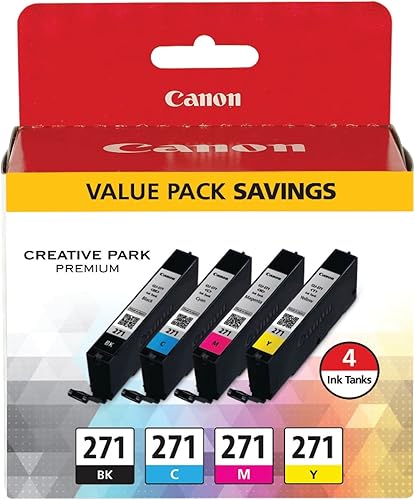 Miniatura 1 de Canon Pigment Twin Pack, compatible con MG7720, MG6820, MG5720, TS9020, TS6020, TS5020