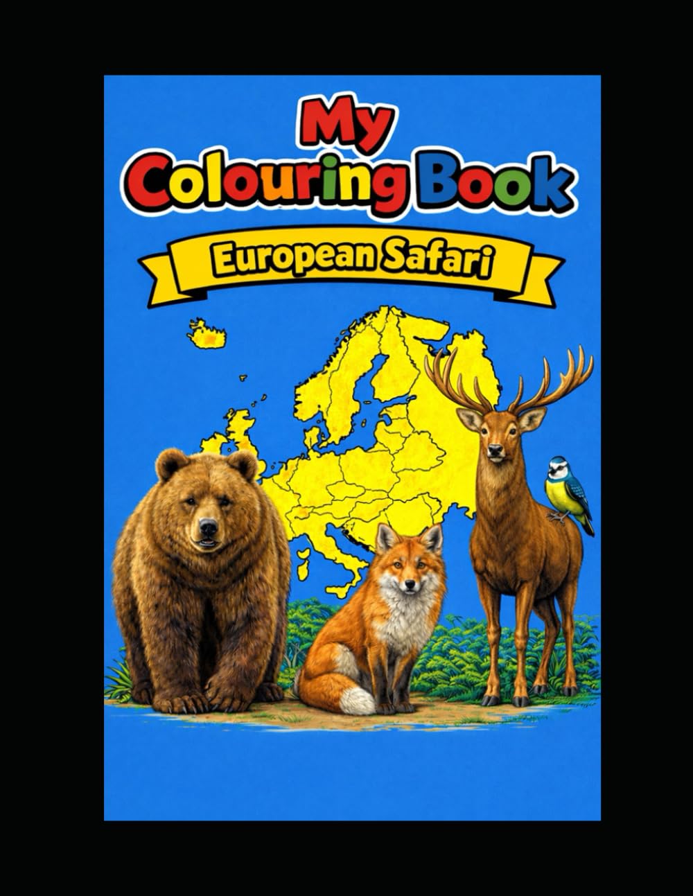 My Colouring Book: European Safari