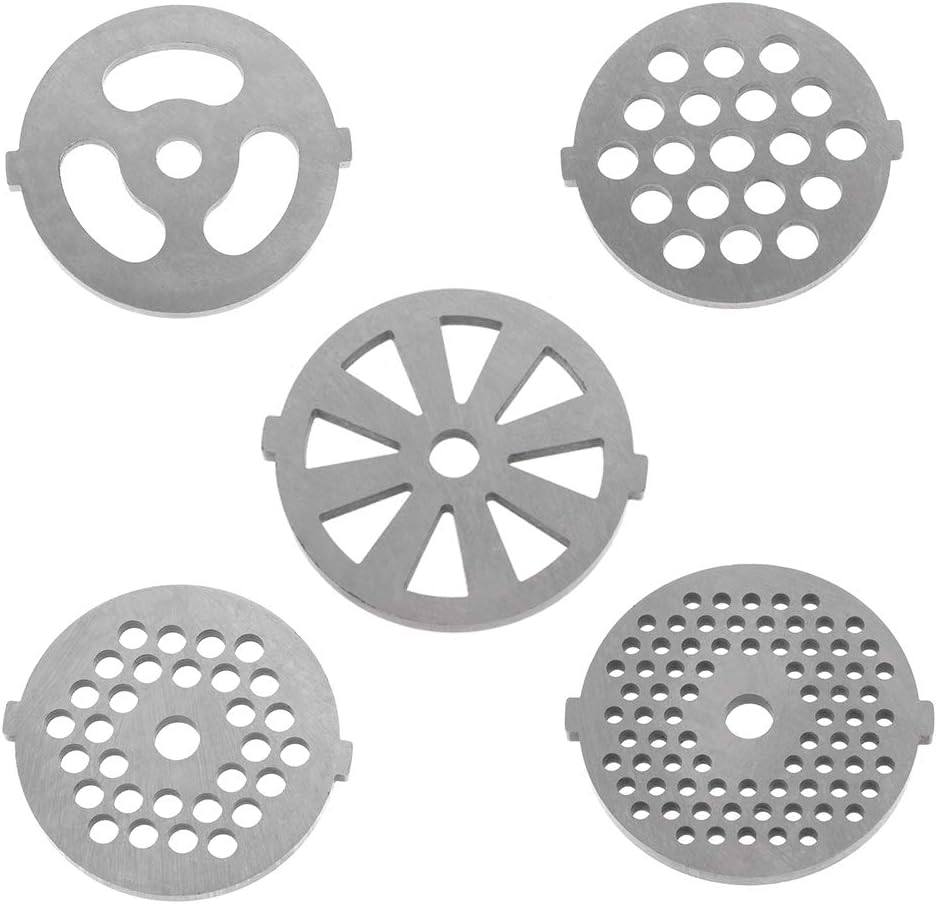 Meat Grinder Plate Discs Stainless Steel Food Accessories for Stand Mixer and Manual