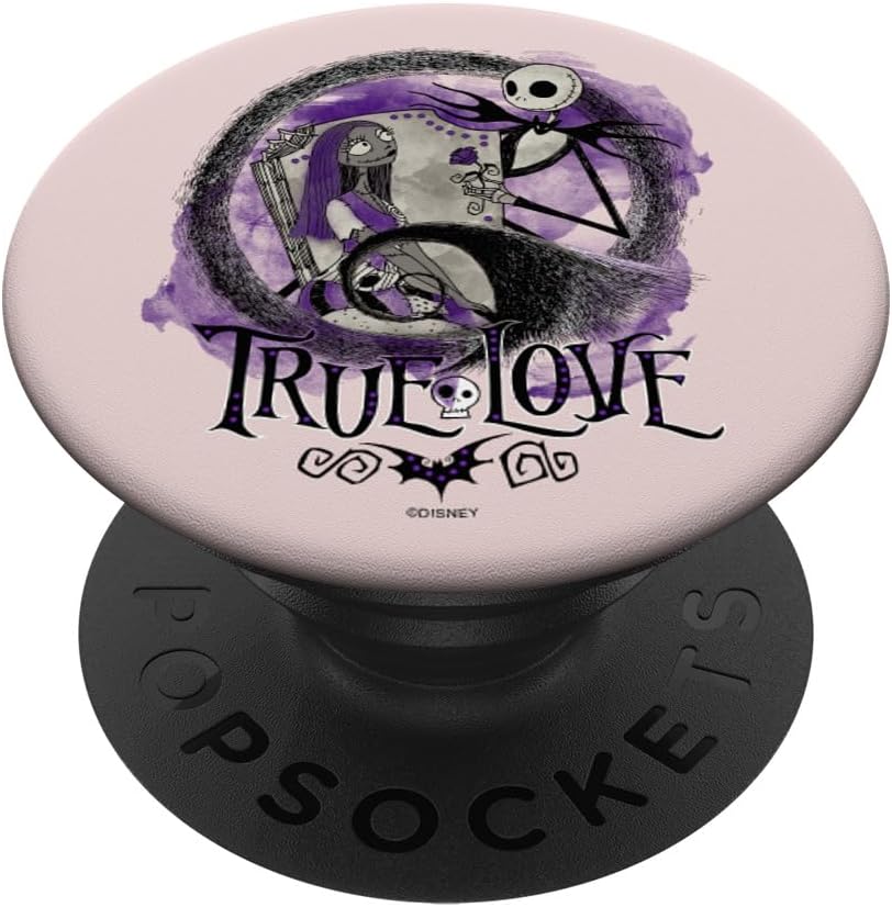 Disney Nightmare Before Christmas Valentines Jack True Love PopSockets PopWallet for MagSafe
