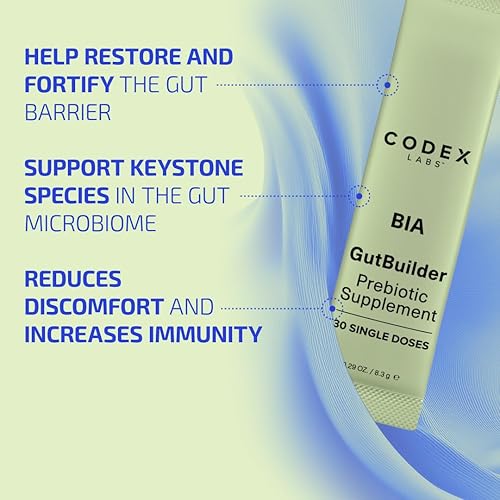 Miniatura 2 de Prebióticos para la salud digestiva y el apoyo del sistema inmunológico fibras dietéticas, antioxidantes y superalimentos para la fuerza de la