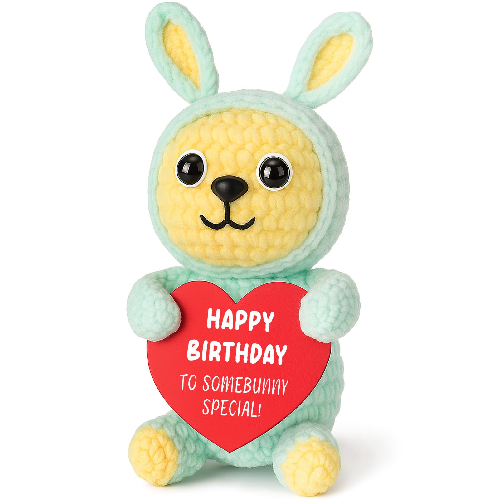 Cute Bunny Birthday Gifts for Teens Women Man| Cute DIY Niche Plush Toys for Decoration and Play for Girl Boy Mom Dad Son