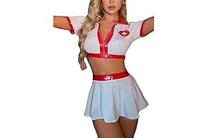 Adult Naughty Nurse Costume For Women Naughty Nurse Outfits Fancy Christmas Cosplay...