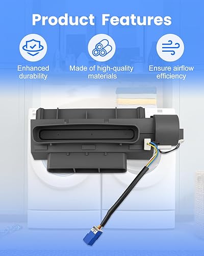 Miniatura 6 de WH16X29509 Amortiguador de ventilación para lavadora GE Kenmore Sears