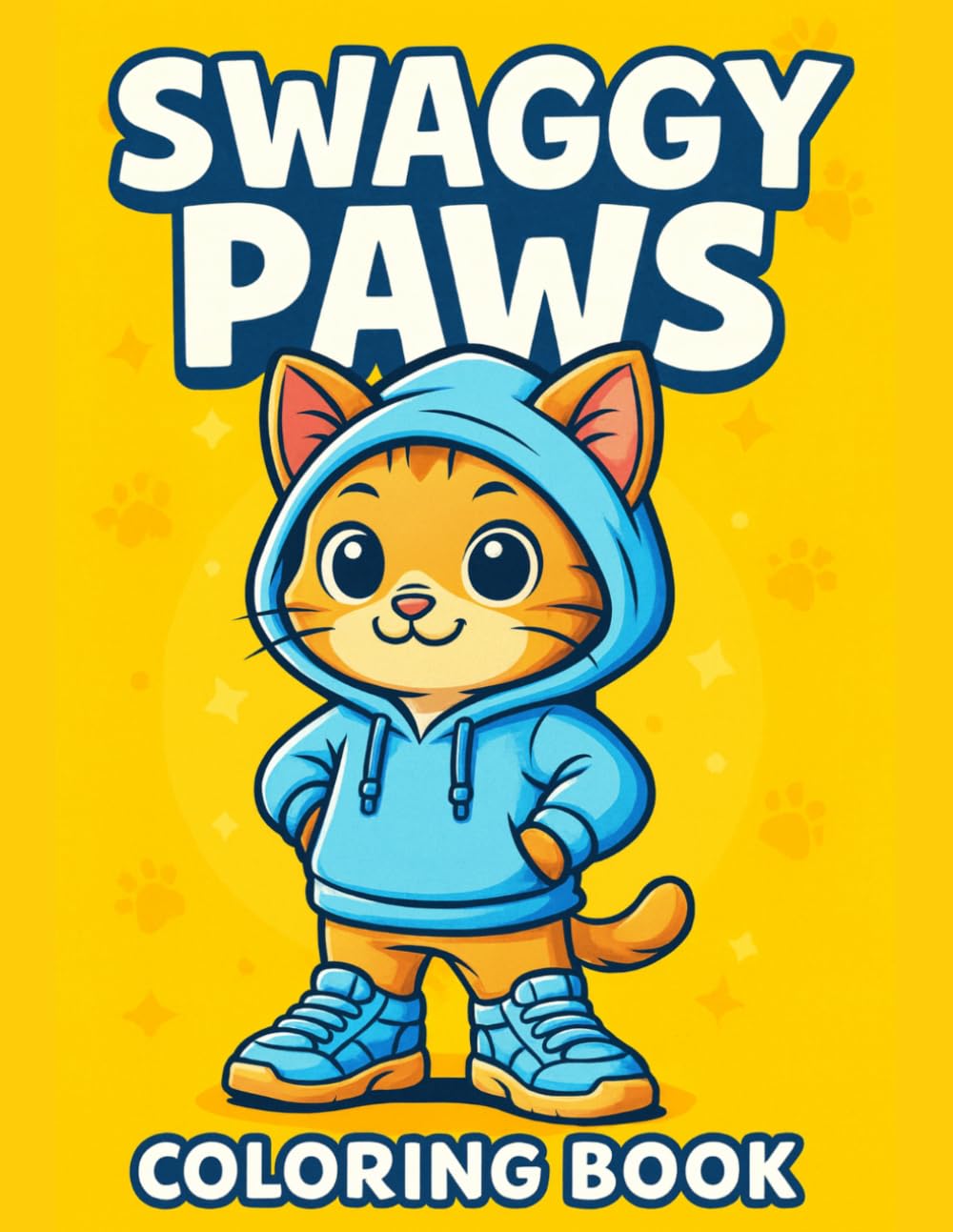 Swaggy Paws Coloring Book Cool Animal Streetwear Designs for Fun and Creative Relaxation: Cute urban-style characters in trendy outfits, stylish ... teens who love fashion-inspired coloring fun