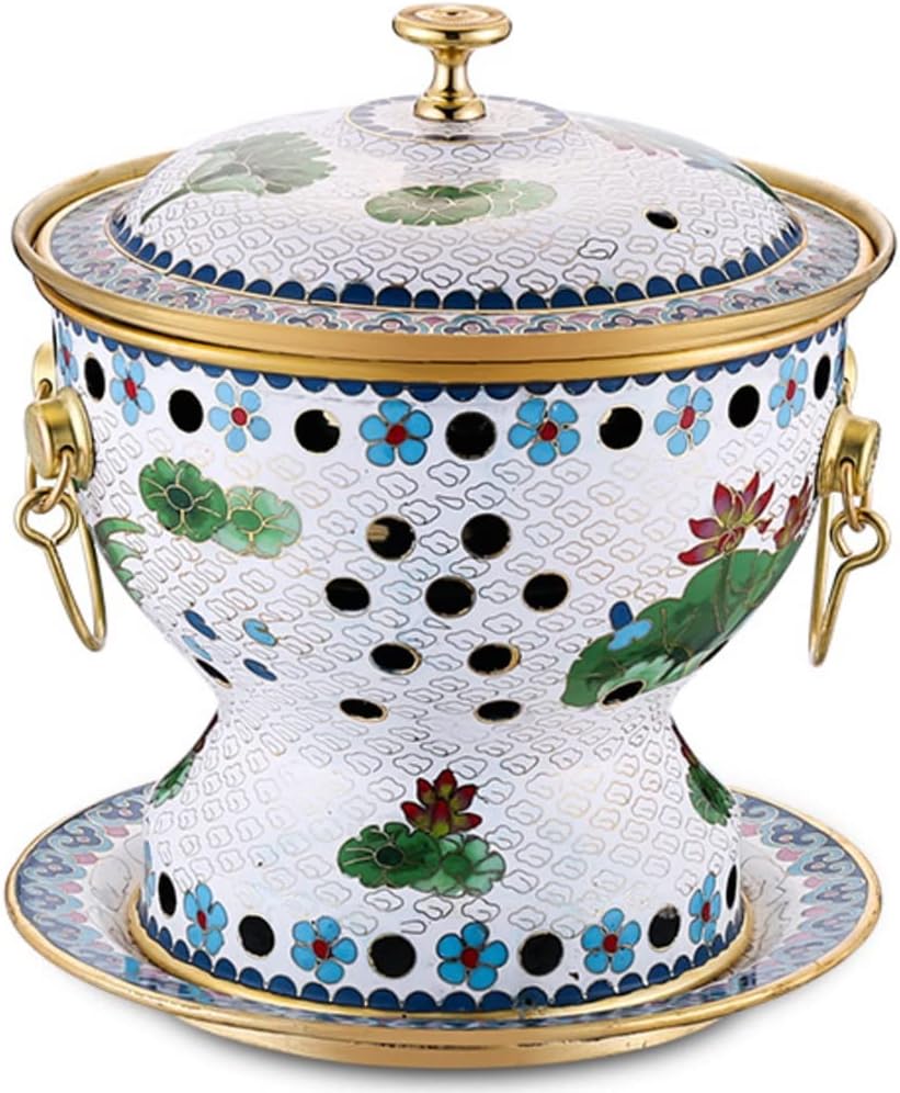 Fondue Pots Alcohol Stove Small Hot Pot Single Environmental Protection Oil Lamp Alcohol Pot Commercial One-Person Copper Hot Pot (C 19.2 * 23cm)