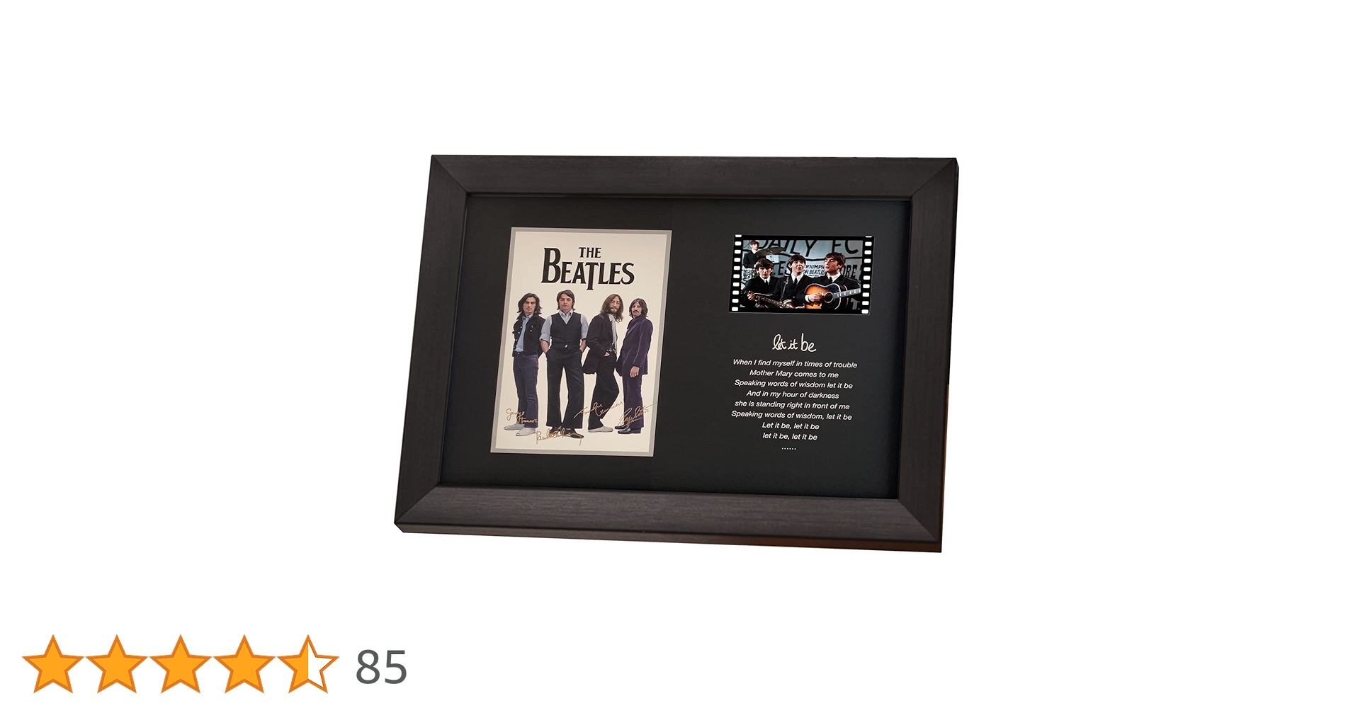 The Beatles 写真額縁 証明書付き The Beatles 写真額縁 証明書付き Amazon.co.jp: FilmCells