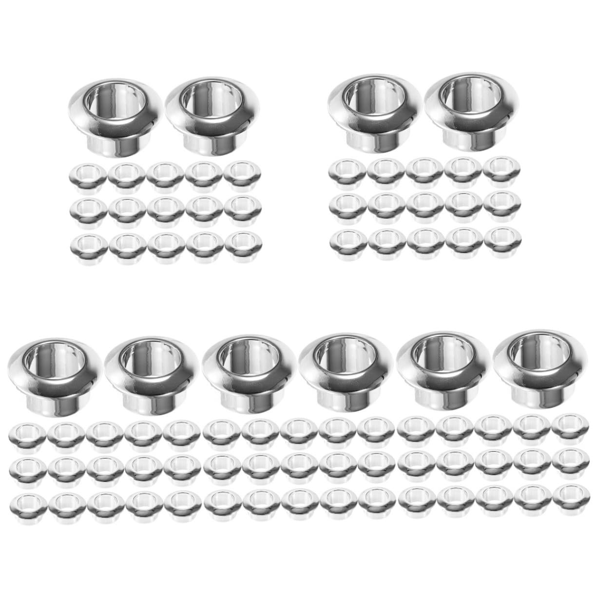 HOMSFOU 100pezzi Passacavi Per Scrivania Copriperforazione Organizzatore Per e Casa Facile Installare Design e Resistente