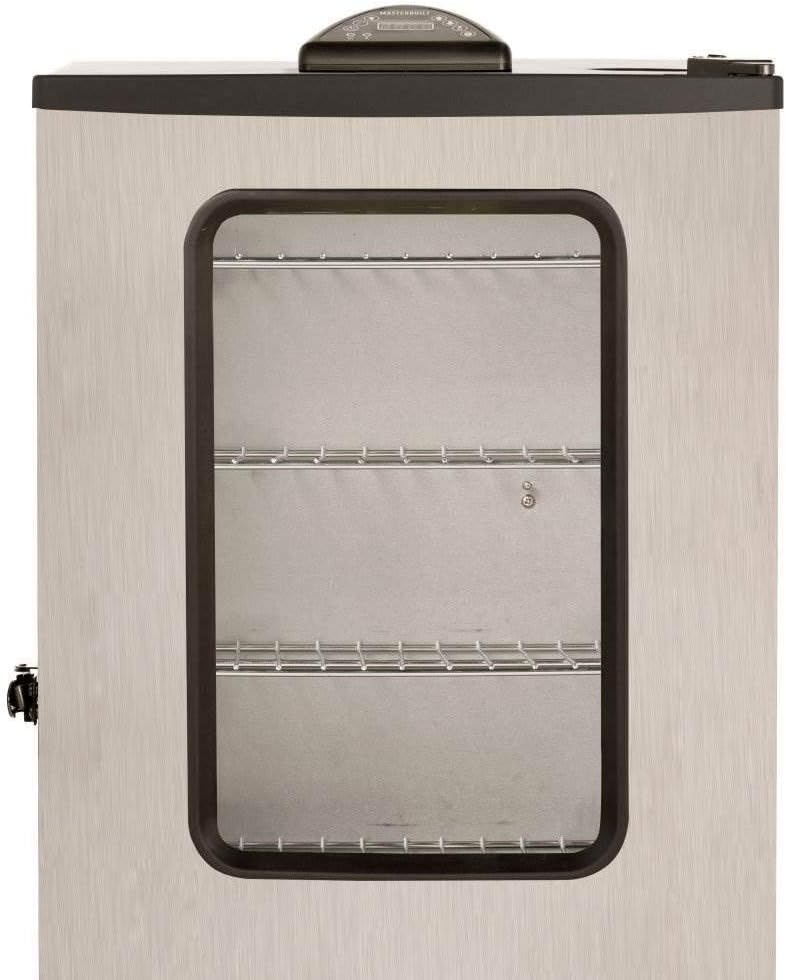 Masterbuilt 20070311 40-Inch Top Controller Electric Smoker with Window and RF Controller