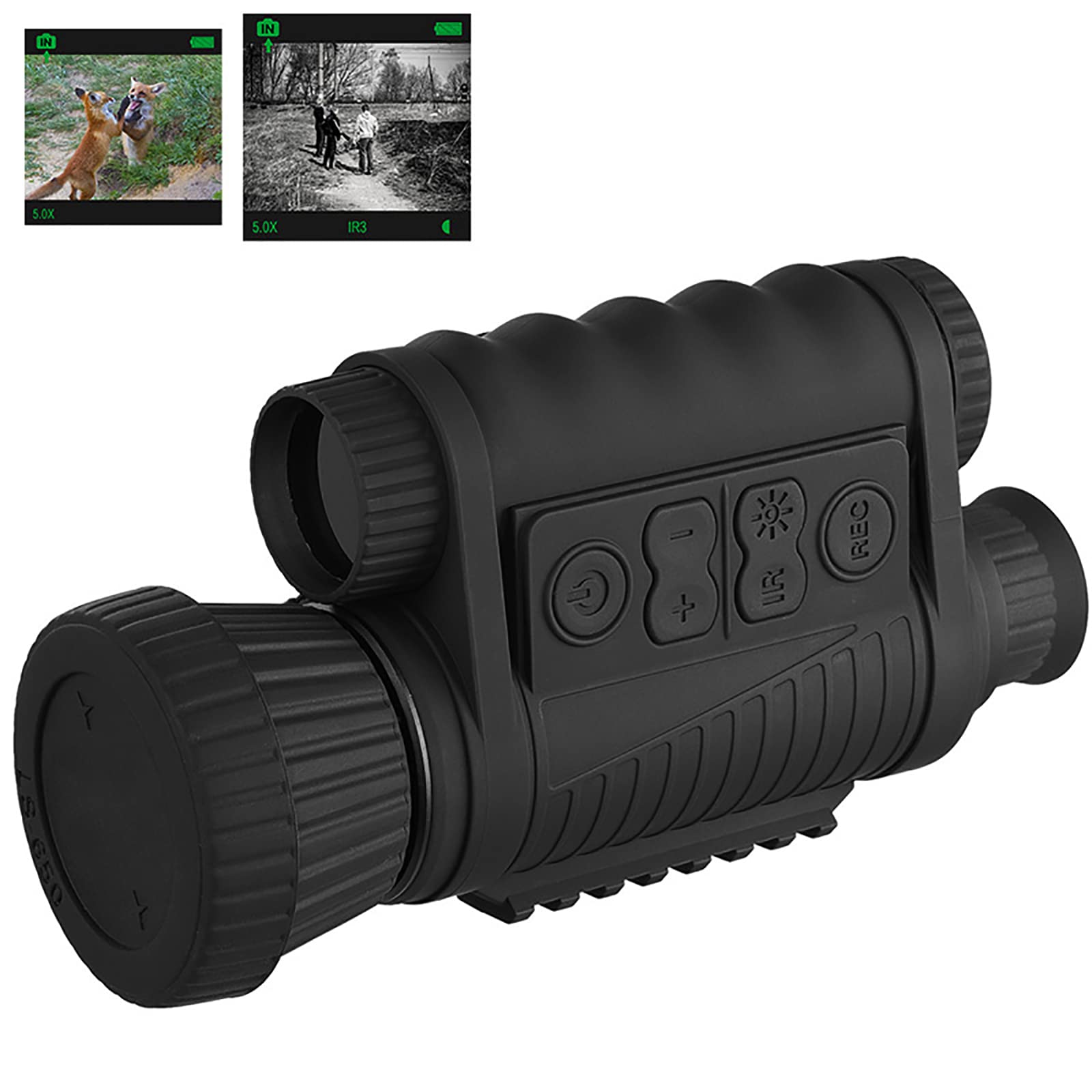 NVIVN Binoculars, Night Vision Goggles, 5 Million Pixel Digital, Vision Device Magnification 6×50, 100% See Clearly In The Dark, For Hunting, Camping, Fishing