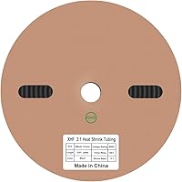 Vista 13 de XHF Tubo termorretráctil blanco impermeable de 1/4 de pulgada 3:1 con certificación UL, 20 pies, cable de alambre de grado marino, sellado