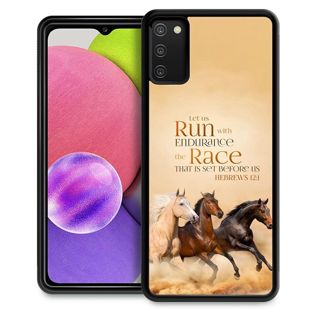 TAMEFOX Compatible with Samsung Galaxy S20 FE Case,Christian Positive Quotation Horse Slim Soft Shockproof Protective Cover Case for Samsung Galaxy