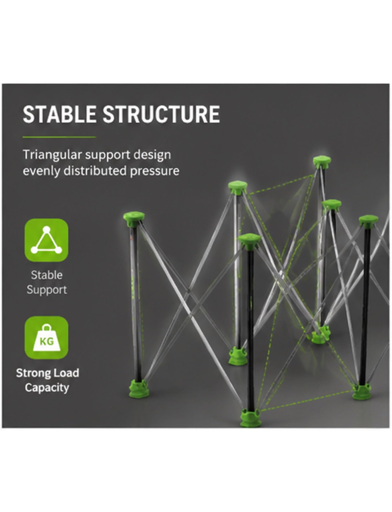 Genérico Mesa de Trabajo Plegable Portátil, Capacidad 500 kg | Soporte telescópico for caballete con bolsa for carpintería DIY(12 legs,29in/74cm)