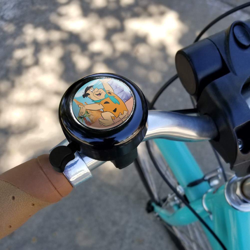 GRAPHICS & MORE The Flintstones Fred Character Bicycle Handlebar Bike Bell