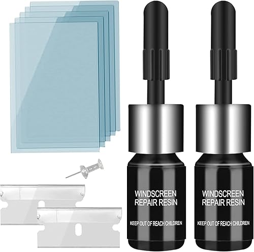 AODA Kit de reparación de grietas para parabrisas, juego de reparación de líquidos para ventanas de automóvil, nano fluido, herramienta de