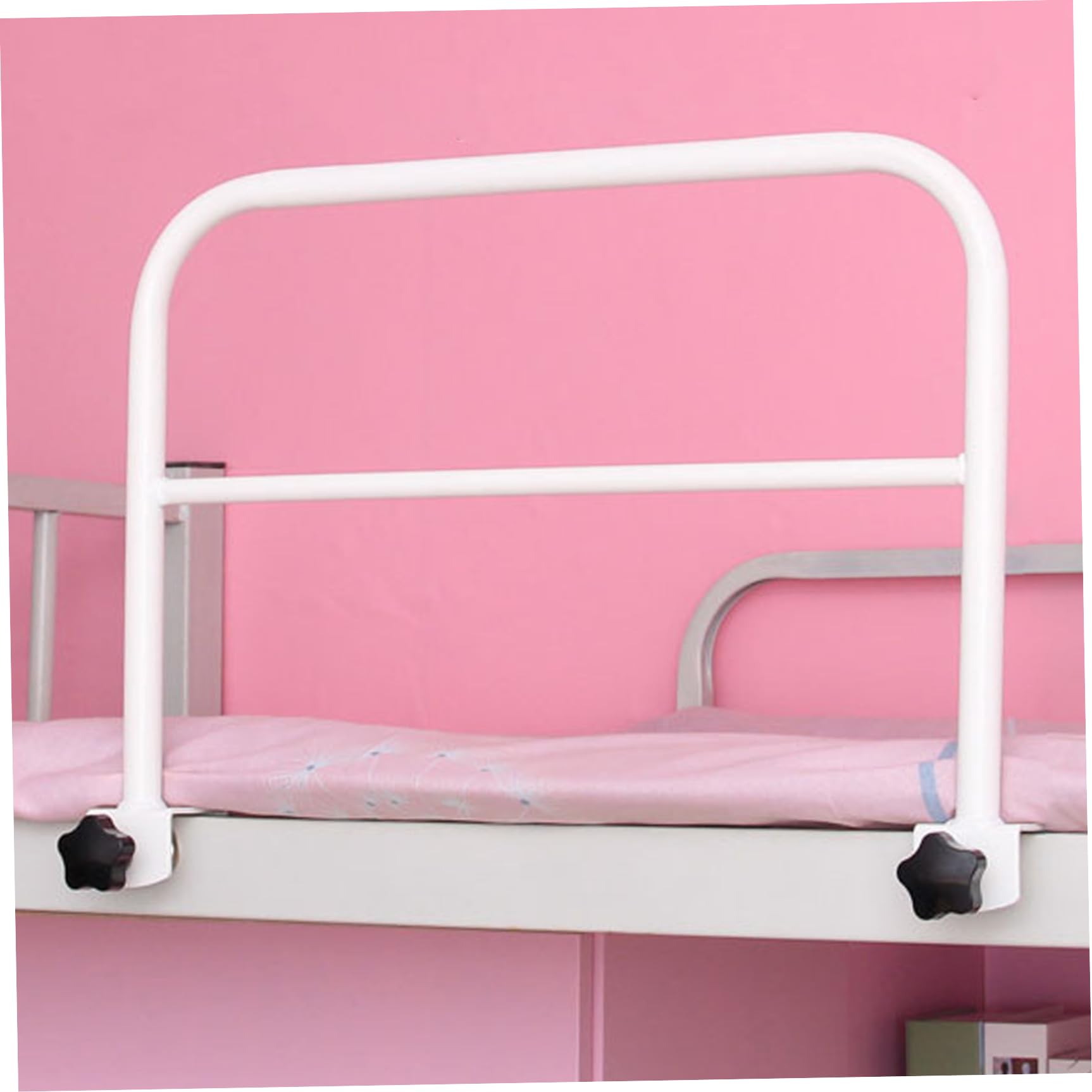 Ringhiere per Letto per Anziani Maniglioni di Sicurezza per Adulti 18, 1x11, 8 Pollici Ringhiere di Sicurezza per Letto Regolabili per Anziani Supporto per Comodino Anticaduta Bianco