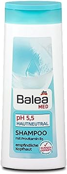 Balea Med pH Skin Neutral Shampoo ProvitaminB5 for Sensitive Scalp 300 ml
