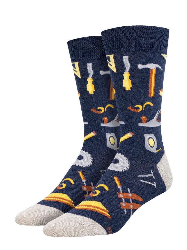 Socksmith Men's Can You Fix It Crew Socks