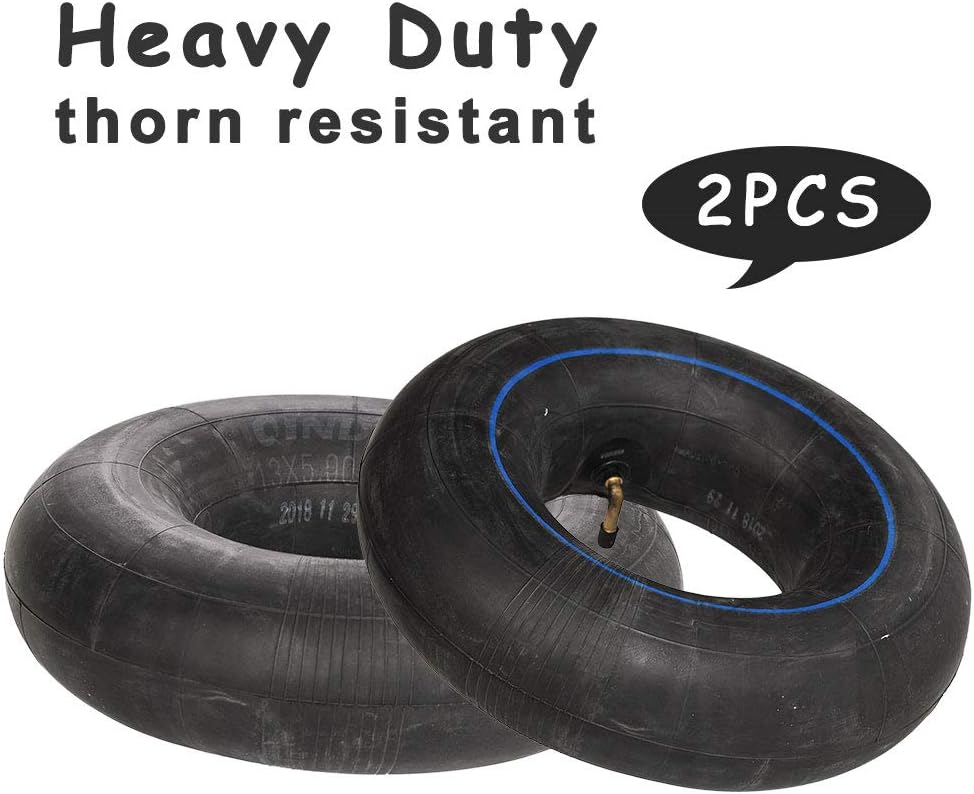 Carkio Replacement Premium 145/70-6 145X70-6 450/530-6 Utility Tire Inner Tubes with TR87 Angel Valve Stem Compatible with Lawn mowers ATV Go Kart etc - 2pcs
