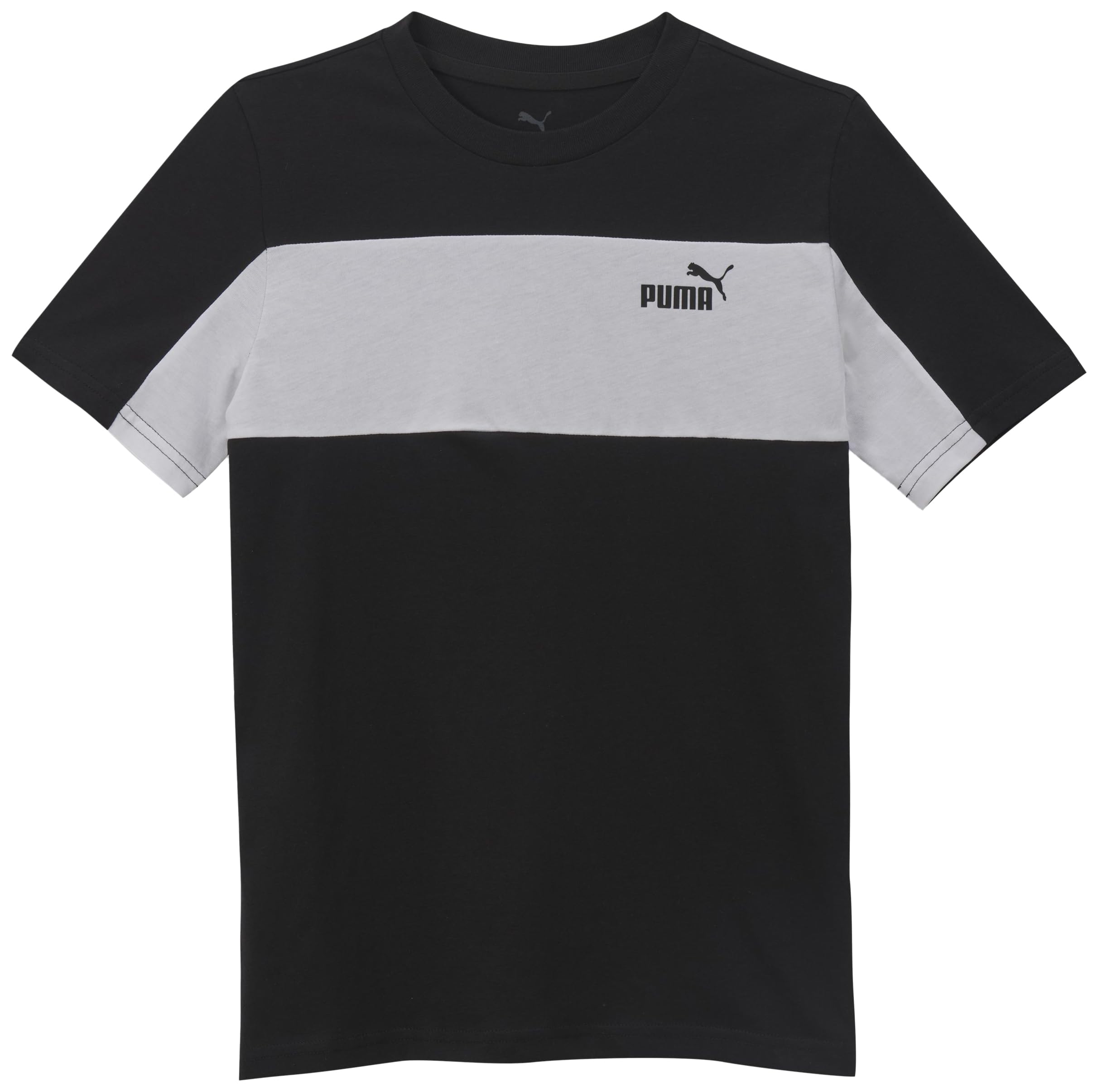 PUMA ESS Block Small Logo tee B Camisa Niños (Pack de 1)