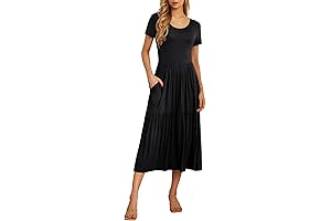 Grecerelle Women's Summer Casual Dress: Flowy Style, Endless Comfort