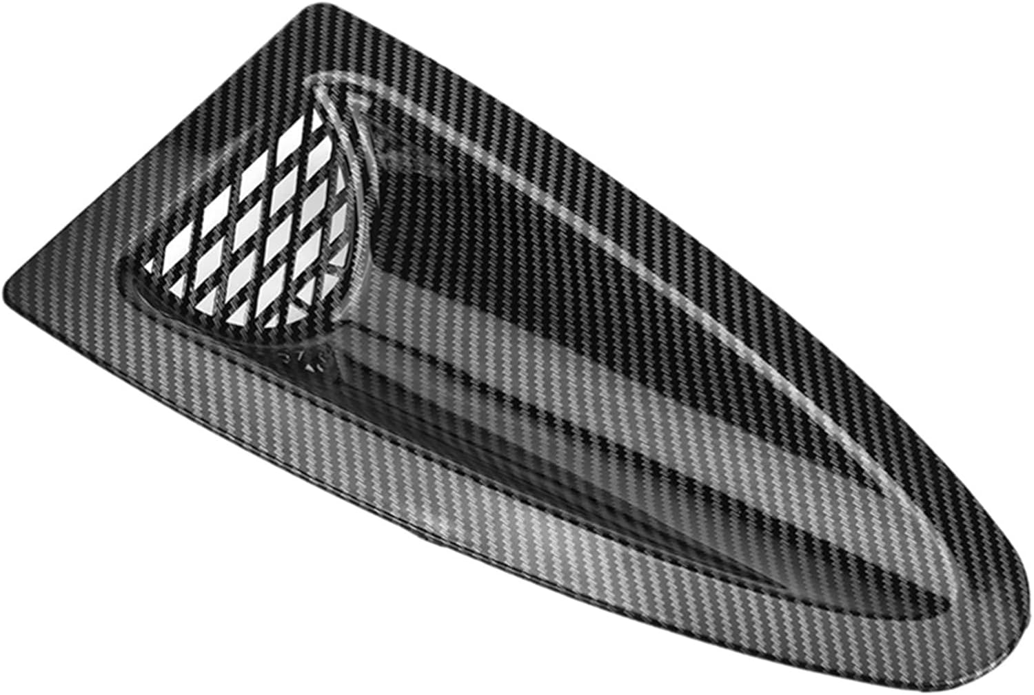 Universal Engine Hood Vent Louvers Air Scoop Bonnet Vent Air Intake Cover Car Parts Car Front Vent Carbon Look