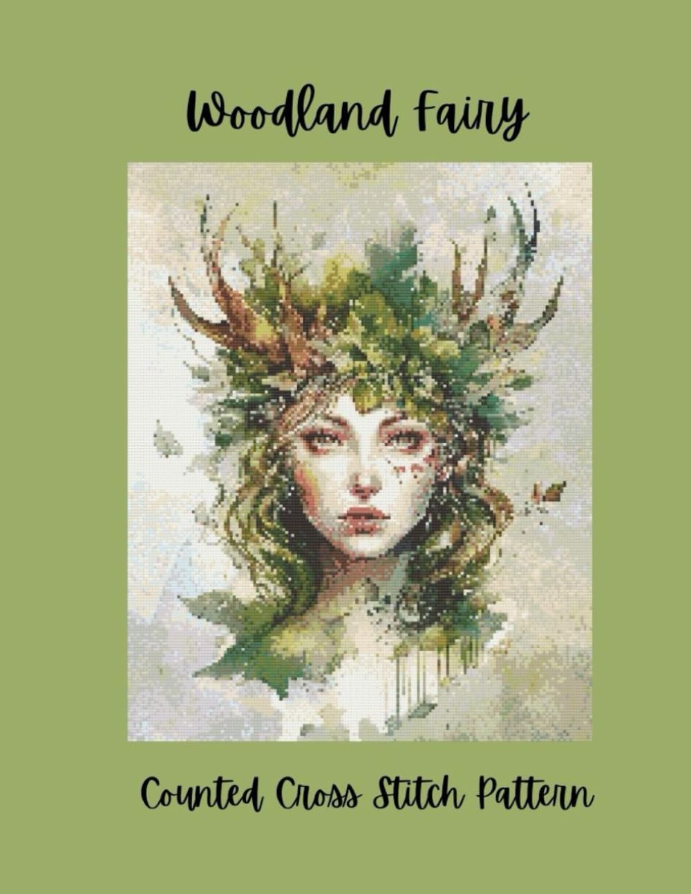 Woodland Fairy: Counted Cross Stitch Pattern