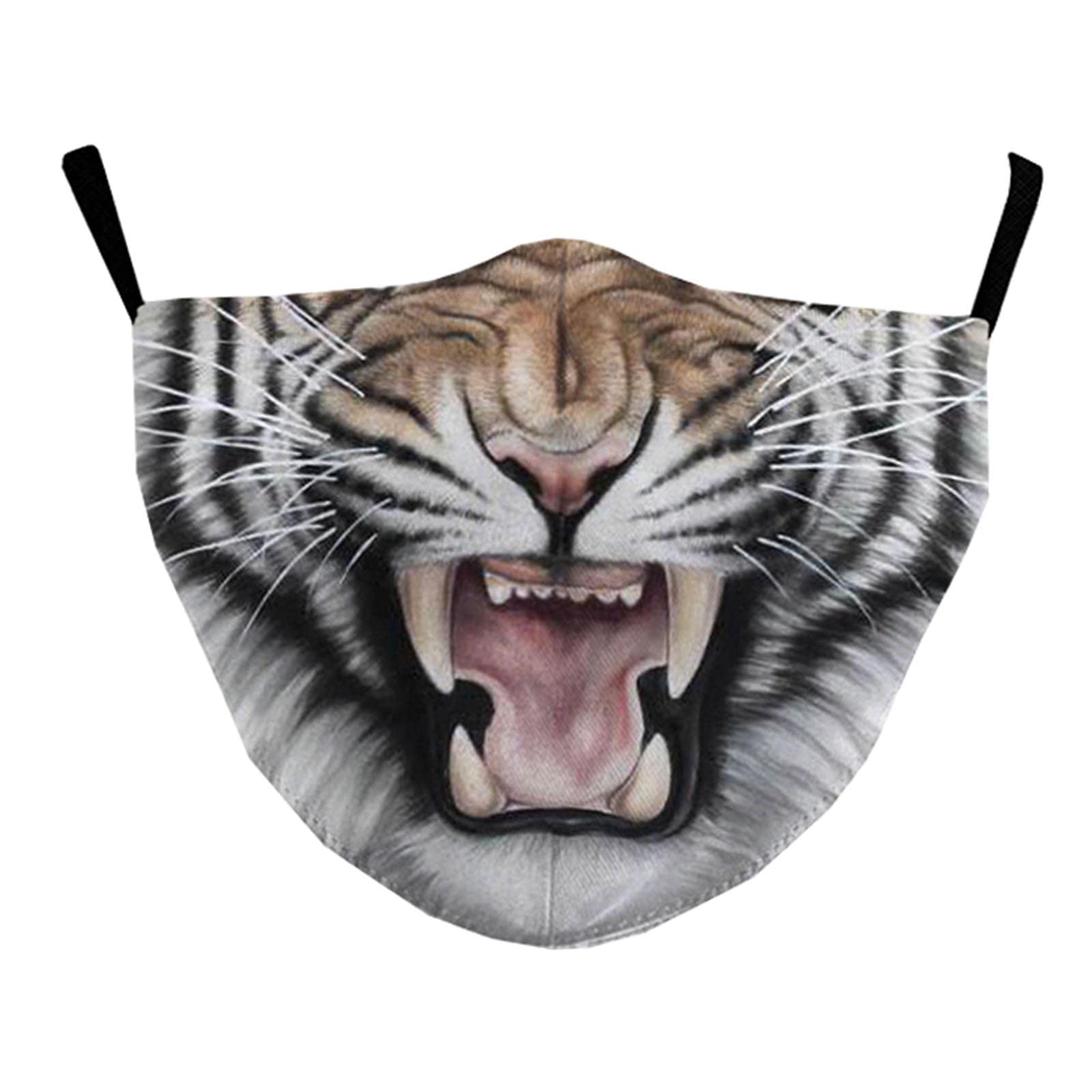 Enakshi Funny Spoof Mouth Masks Adjustable Dustproof Reusable for Men Women Adults Tiger|Clothing, Shoes & Accessories|Costumes, Reenactment, Theater|Accessories |Package Includes:1 Piece Mask-image-42