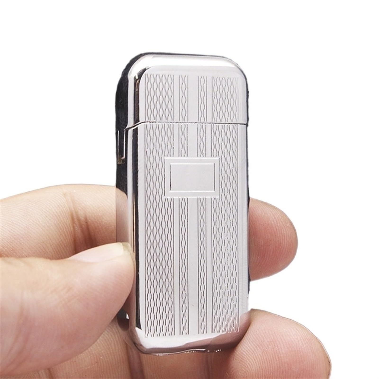 Ihgvvbfg A Refillable Butane Gas Lighter, Metal Soft Flame Lighter, Djustable Flame Size Lighter, Simple Nd Portable Convenient Lighter(Color:a)