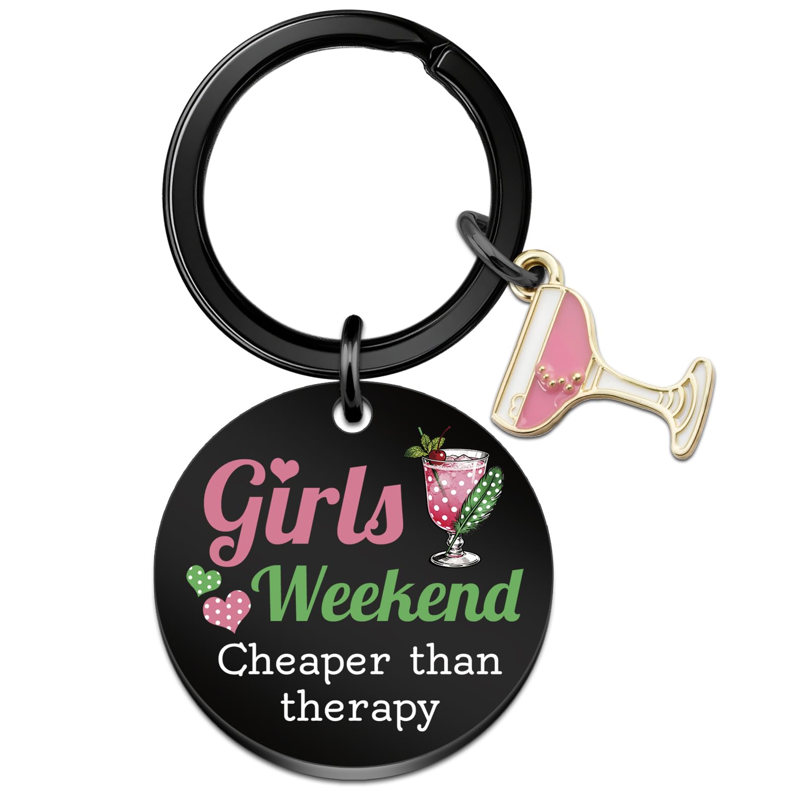 Girls Weekend Gifts for Women Girls Tirp Gifts Favors Friendship Gift for Women Graduation Birthday Christmas Bestie Friends Keychain for Teen Girl