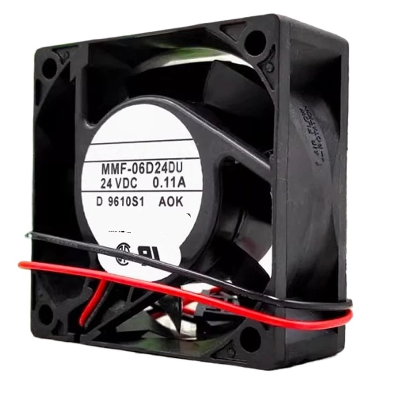 YMUGUEGH 60x60x25mm dc fan 6025 MMS-06D24DU 24V 0.11A 60mm fan