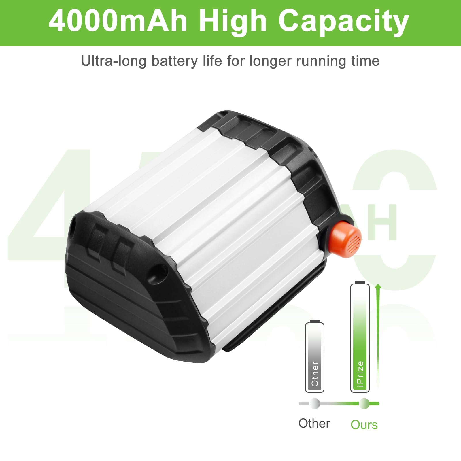 18 V 4000 mAh akumulator litowo-jonowy do Gardena BLi-18 9840-20 9839-20 kompatybilny z narzędziami Gardena 18 V