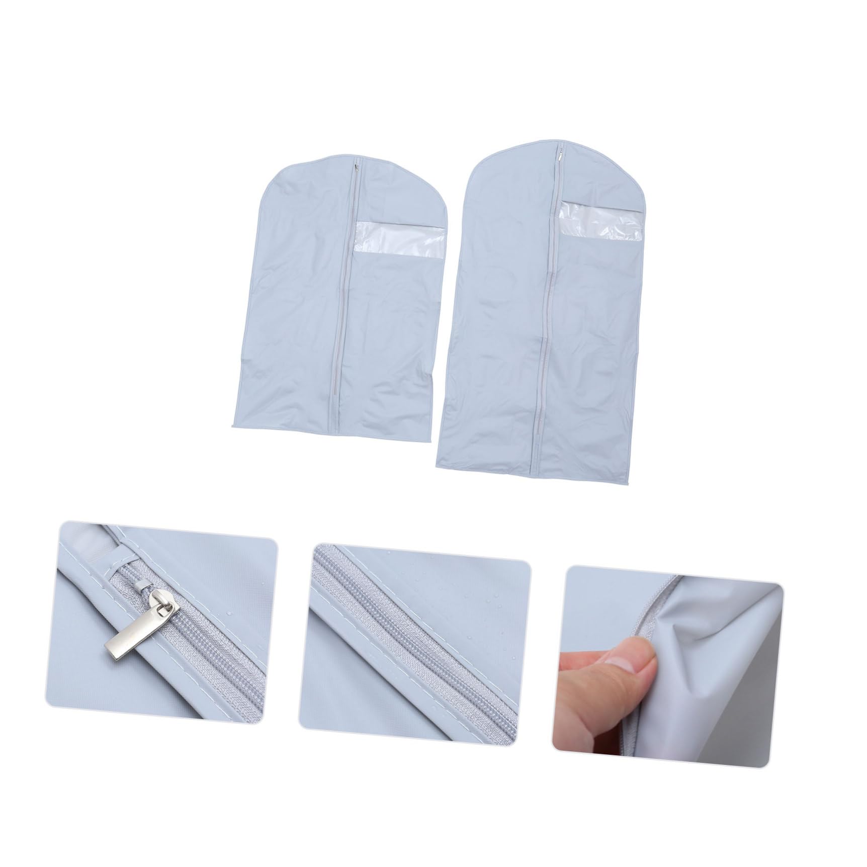 Cabilock 5 piezas Bolsa de Almacenamiento para Ropa Funda Protectora de para Abrigos y Trajes Diseño Protección contra Polvo y