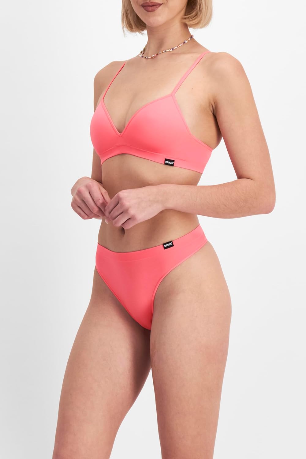 Bonds womens Seamless Icons Thong in Stretchy High Rise Fit for Women, 3-pack - Image 6