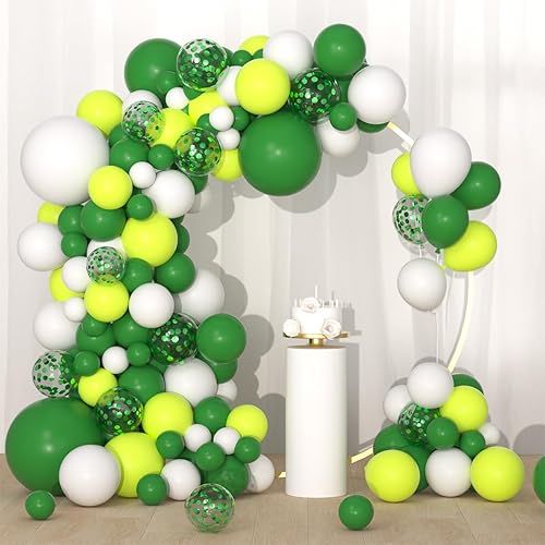 Miniatura 101 de Kit de guirnalda de globos rojos y blancos y plateados: 122 globos rojos y blancos, globos rojos y plateados, globos de graduación para cumpleaños