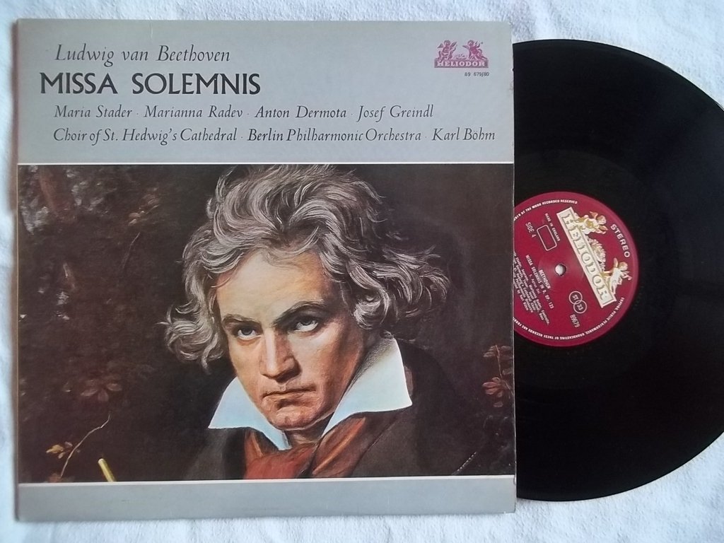 89 679/80 Beethoven Missa Solemnis Berlin Philharmonic Karl Bohm