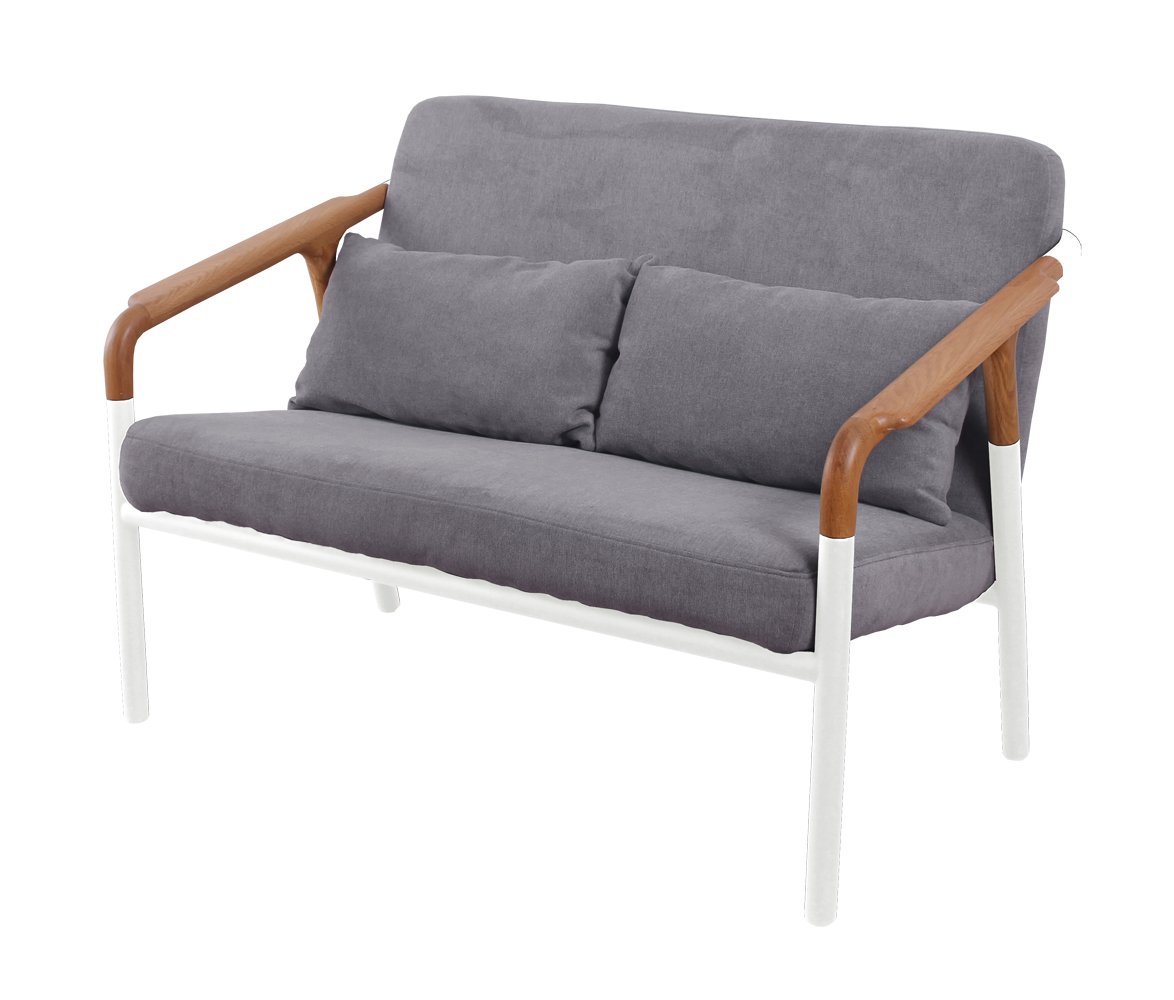 Amazon｜北欧風 ナチュラル Flo Join Sofa 2P NA/WH(seatGY