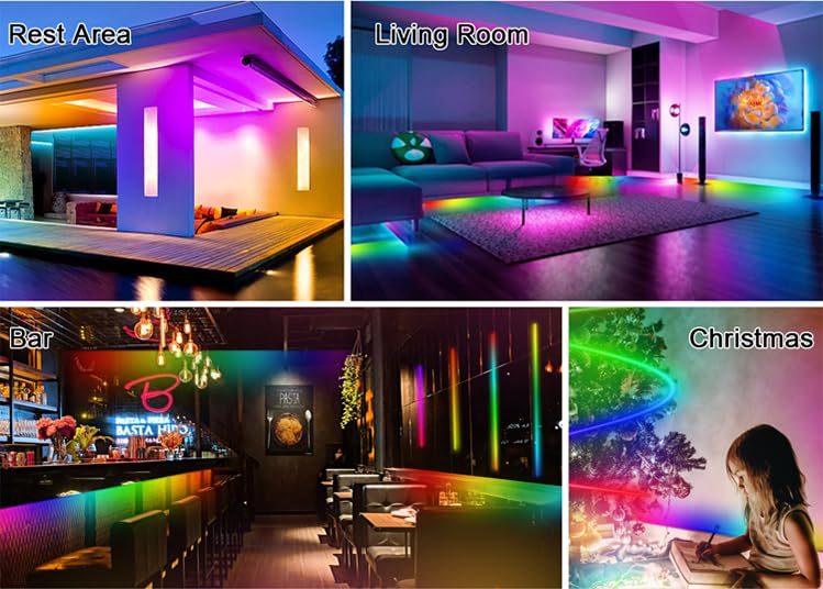 Image of WS2812b 300Pixels 5M Individually Addressable LED Pixel Strip Programmable Full Dream Color SMD 5050 RGB Strip Rope Light DC 5V Waterproof (White PCB 16.4FT 60Pixels /m IP65)