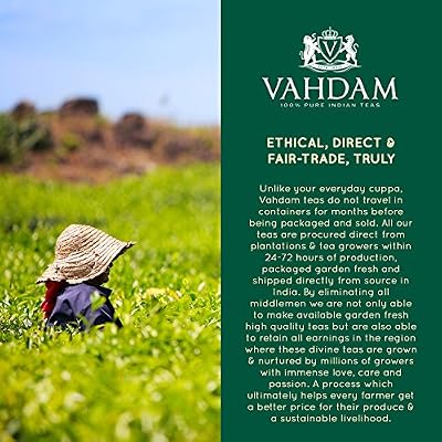 Vahdam Premium CTC Assam Black & English Breakfast Tea - Strong, Full-Bodied, Bold & Delicious | Perfect for Kombucha, Indian, Iced & Irish Breakfast (Assam CTC, Bulk Pack 226g)