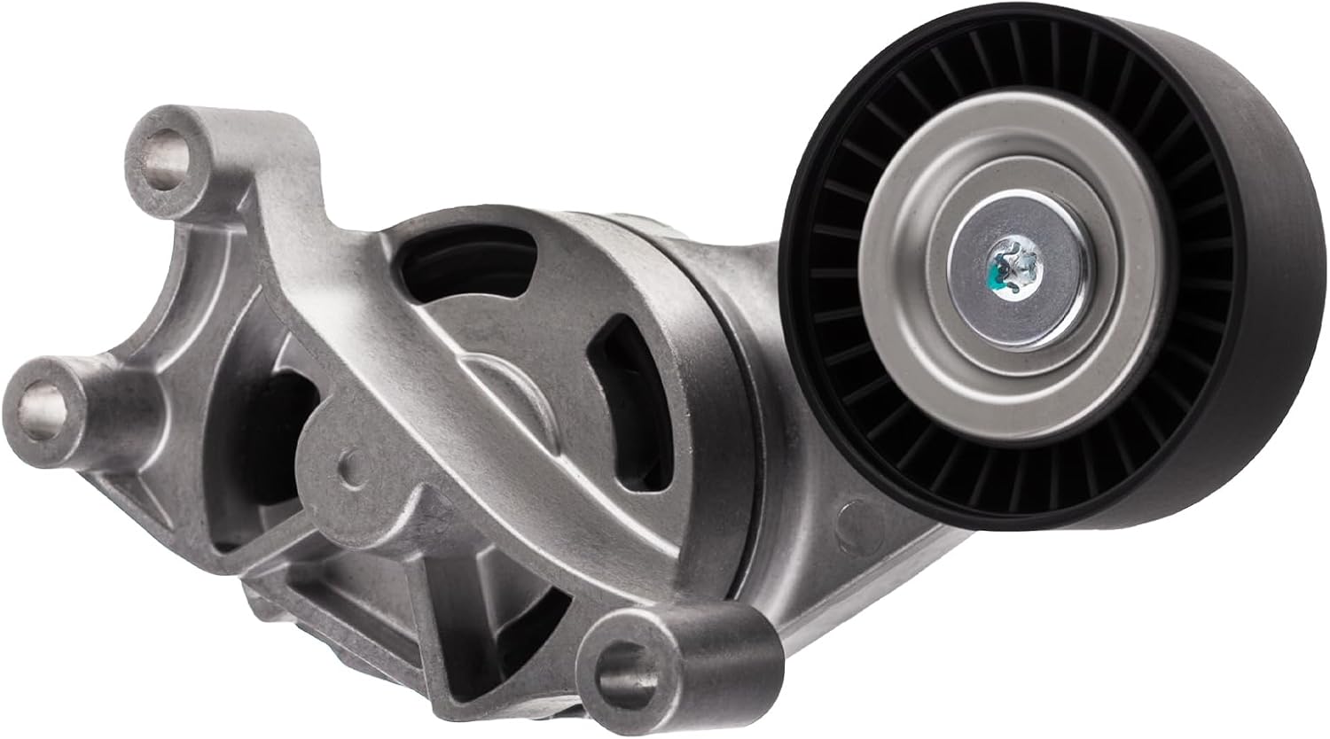 AUQDD 39084 Belt Tensioner and Pulley Assembly (For 2.0L 121Cid Turbo) Fit For 2006-2008 Audi A3,2008 TT,09-15 TTS Quattro /07-09 VW Eos,06-09 GTI,06-08 Jetta Passat (89633 19310329 ‎06F903315)