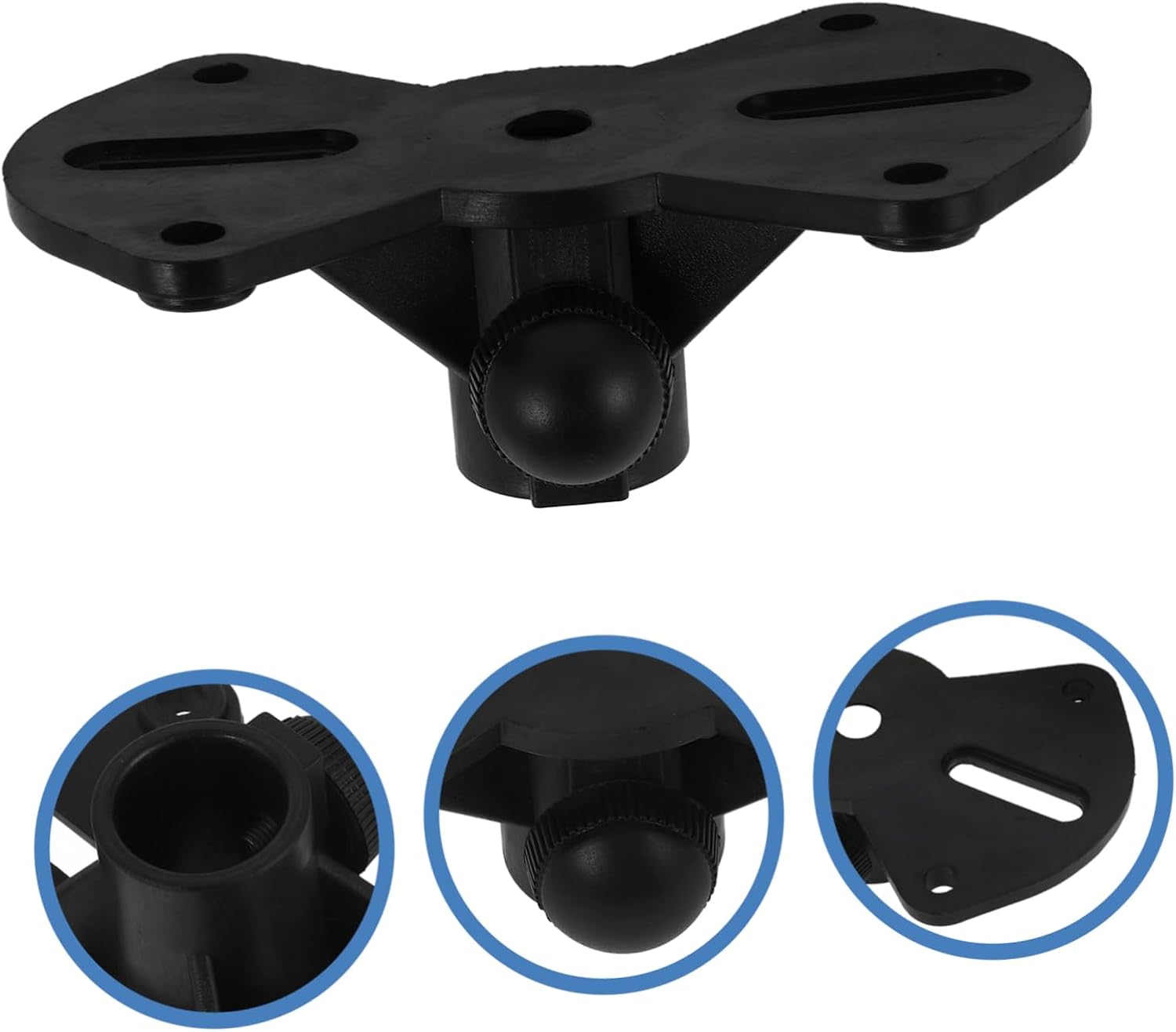 8pcs Speaker Base for Stage Support Sound Speaker Stand Stable Design to Securely Hold Equipment for Dj and Performance Use Keep Workspace Organized